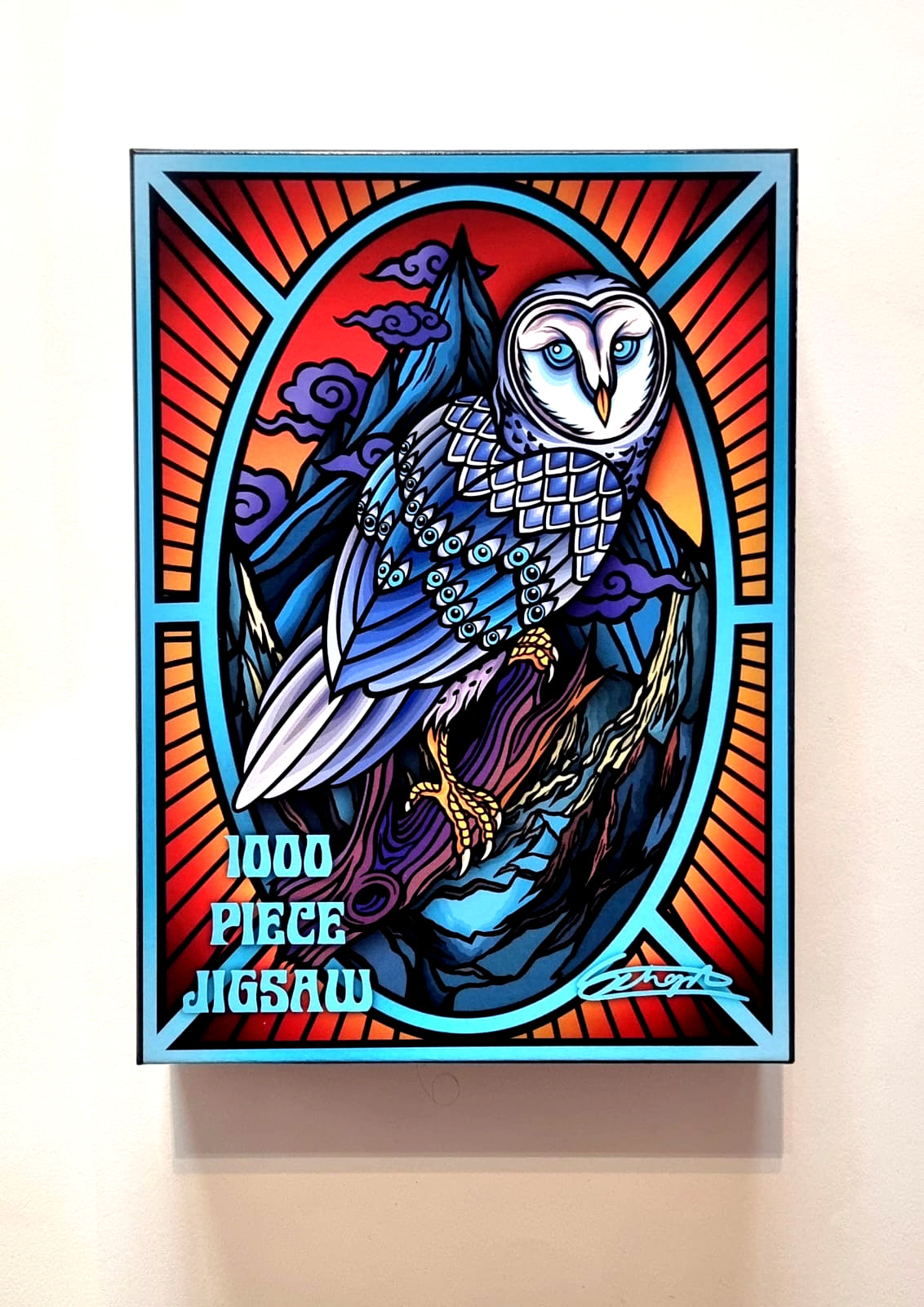 " Cloak of Feathers "  — 1000 Piece Jigsaw Puzzle