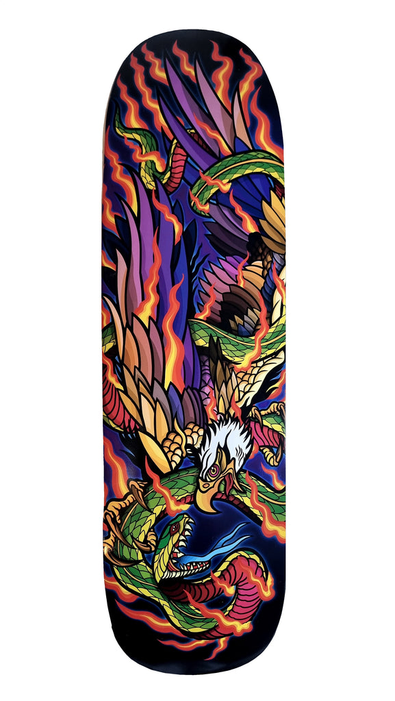 Battle Royale series. Eagle / Snake skatedeck