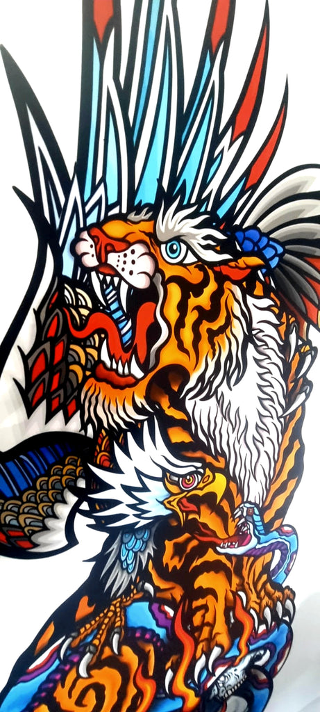 "Battle Royale 2 " Oversized Artist Proof of 1 .