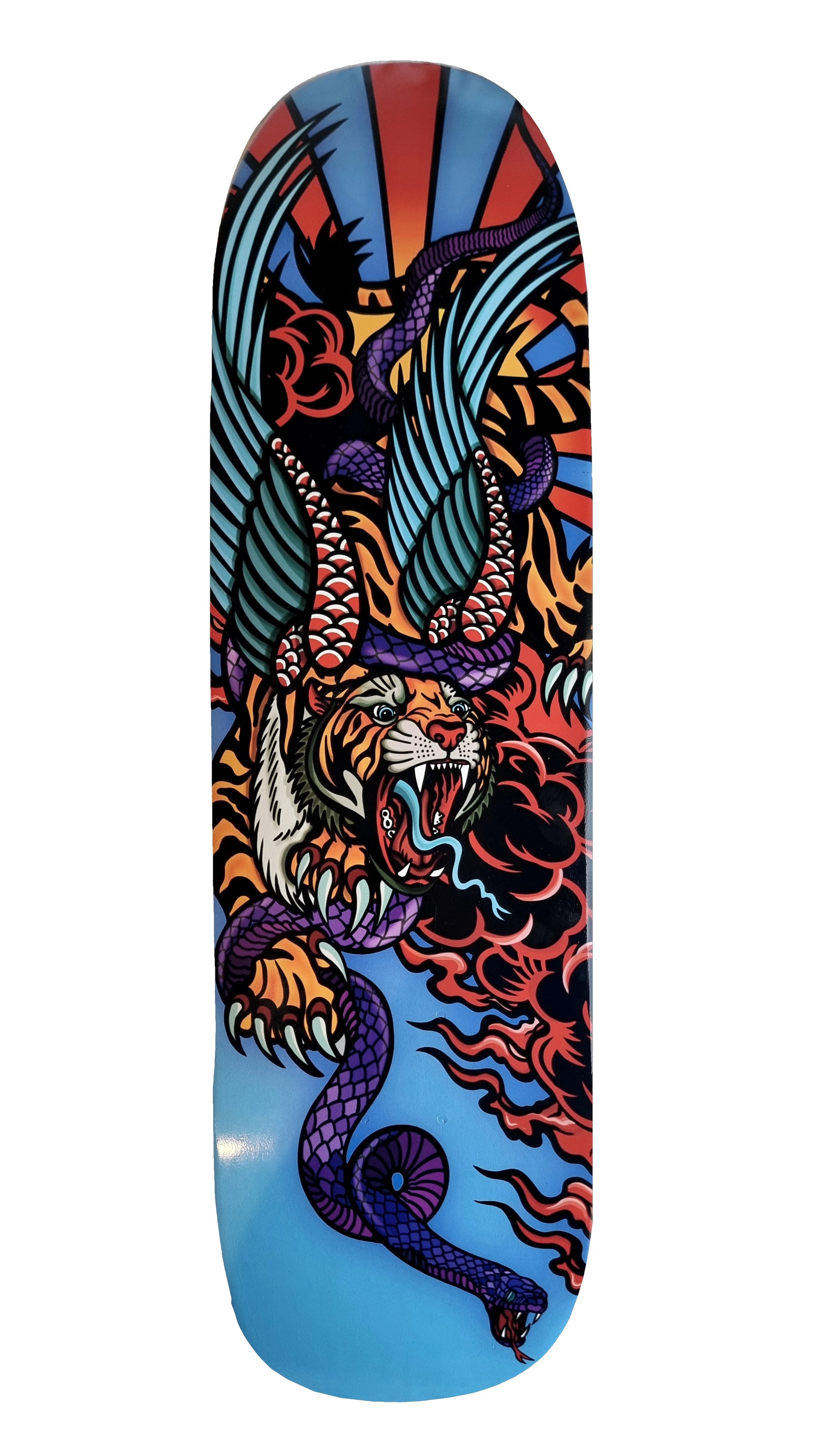 Battle Royale series. Tiger skatedeck