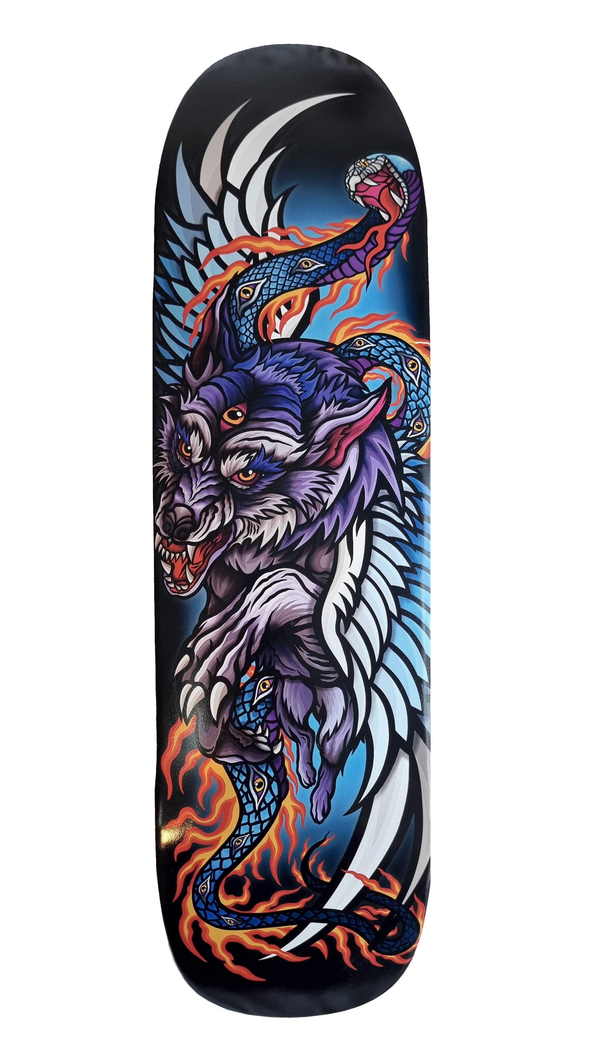 Battle Royale series. Wolf skatedeck